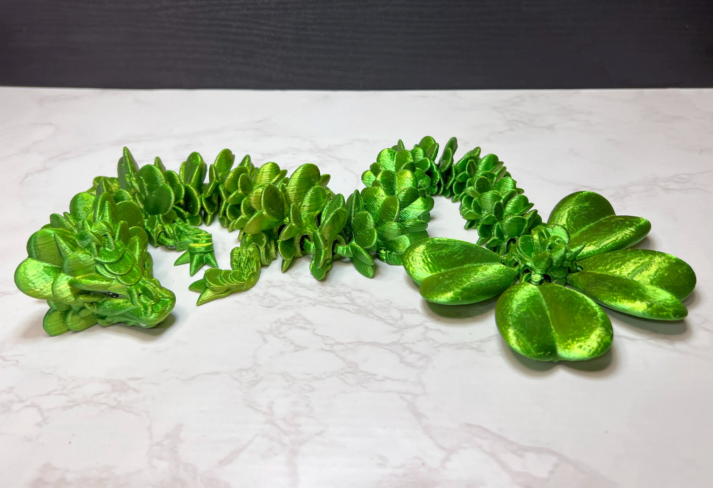 Clover Dragon in Yellow+Green Shifting