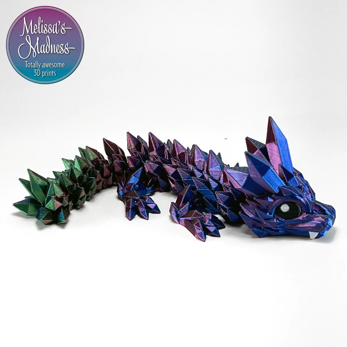 Crystal Baby Dragon in Red+Green+Blue Shifting
