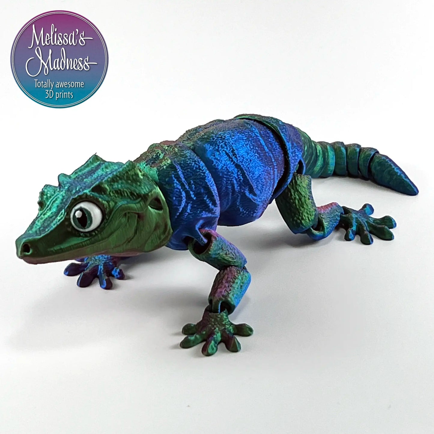 Gargoyle Gecko in Red+Green+Blue Shifting