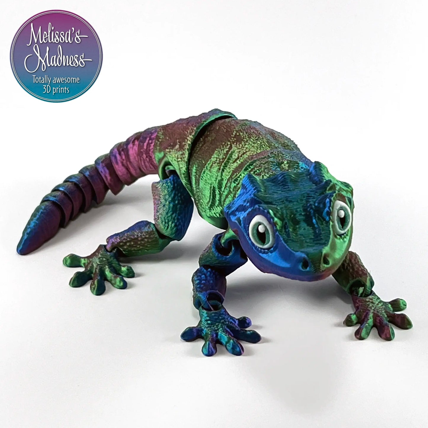 Gargoyle Gecko in Red+Green+Blue Shifting