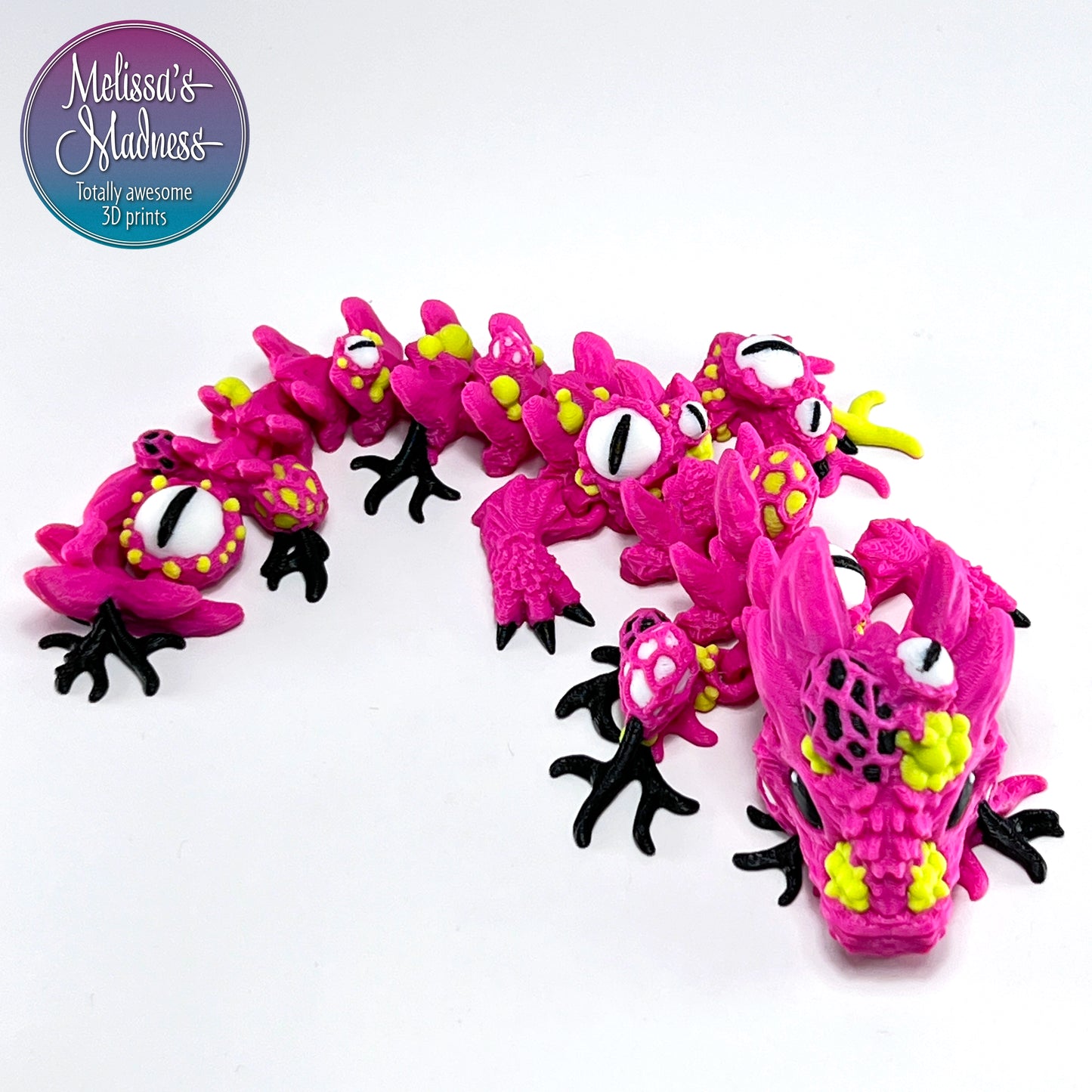 Infested Baby Dragon in Magenta & Toxicity