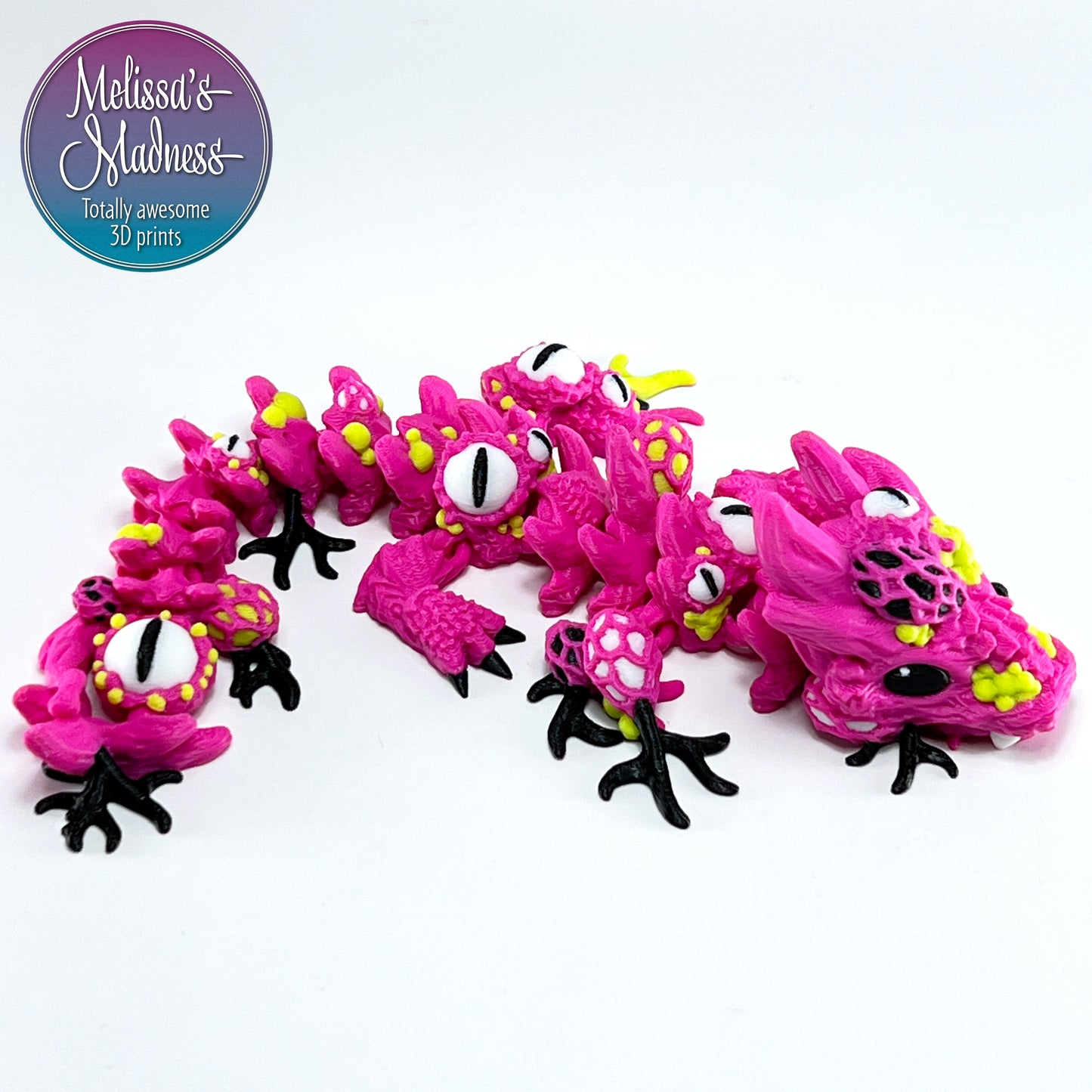 Infested Baby Dragon in Magenta & Toxicity