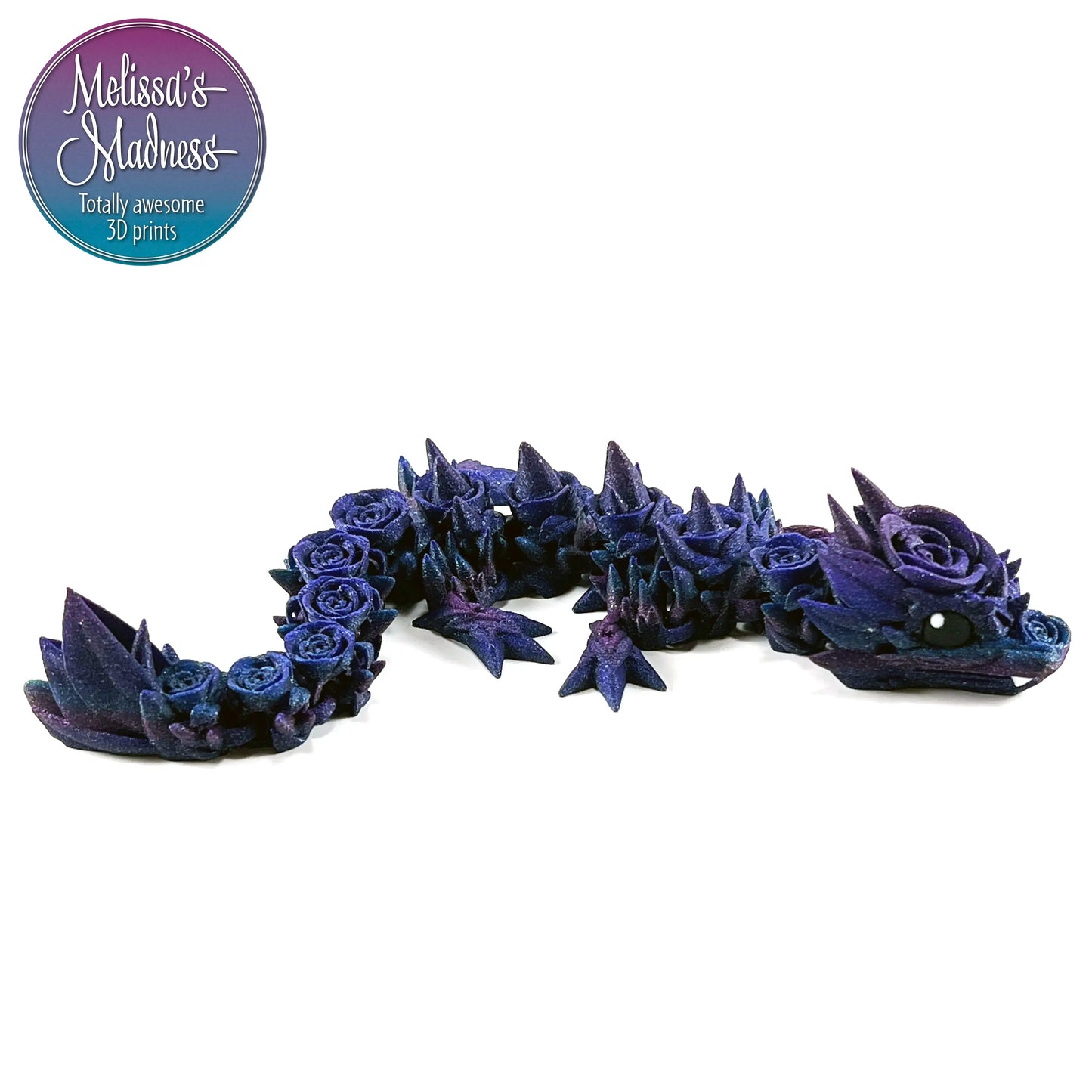 Rose Baby Dragon in Glittering Galaxy
