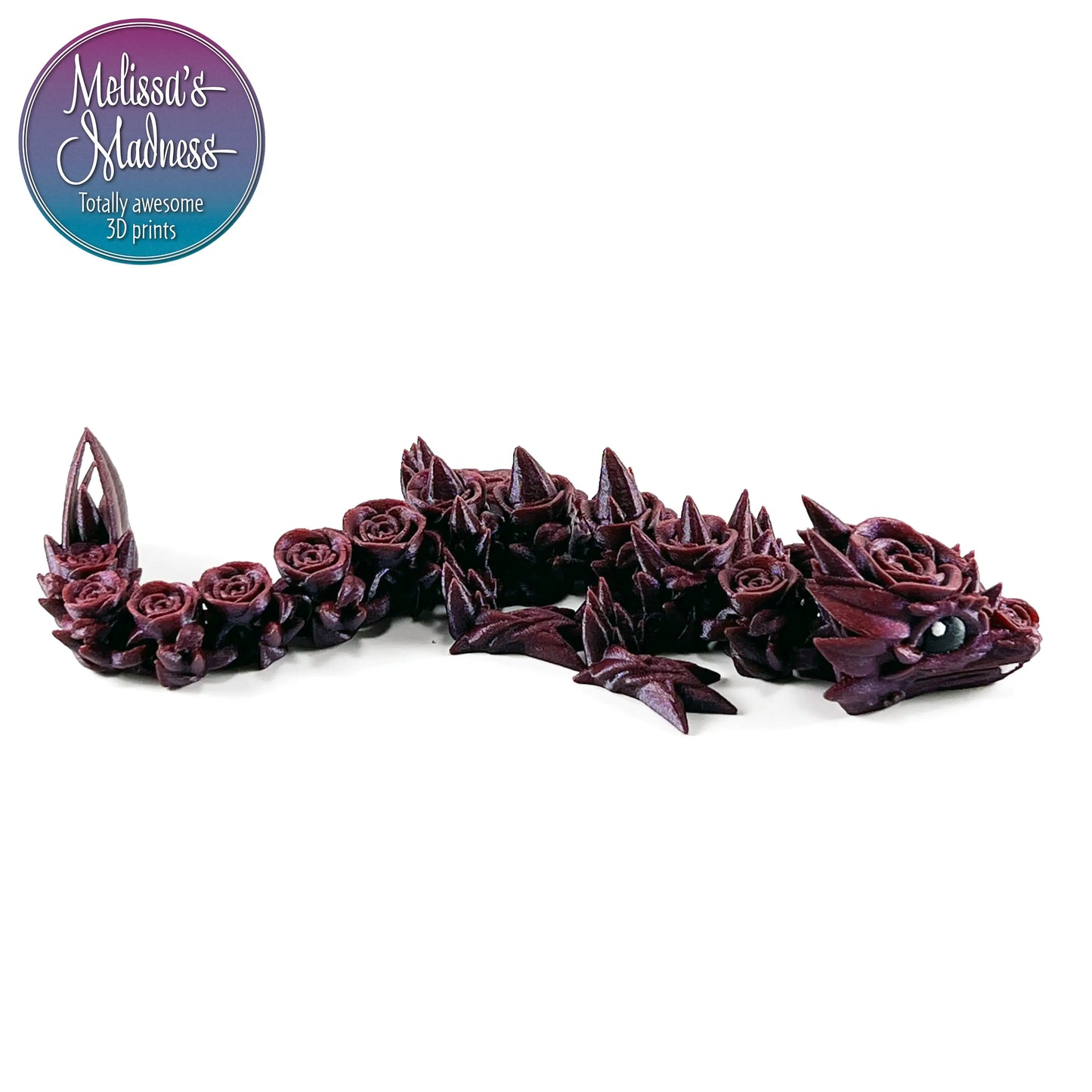 Rose Baby Dragon in Bluecap Blood