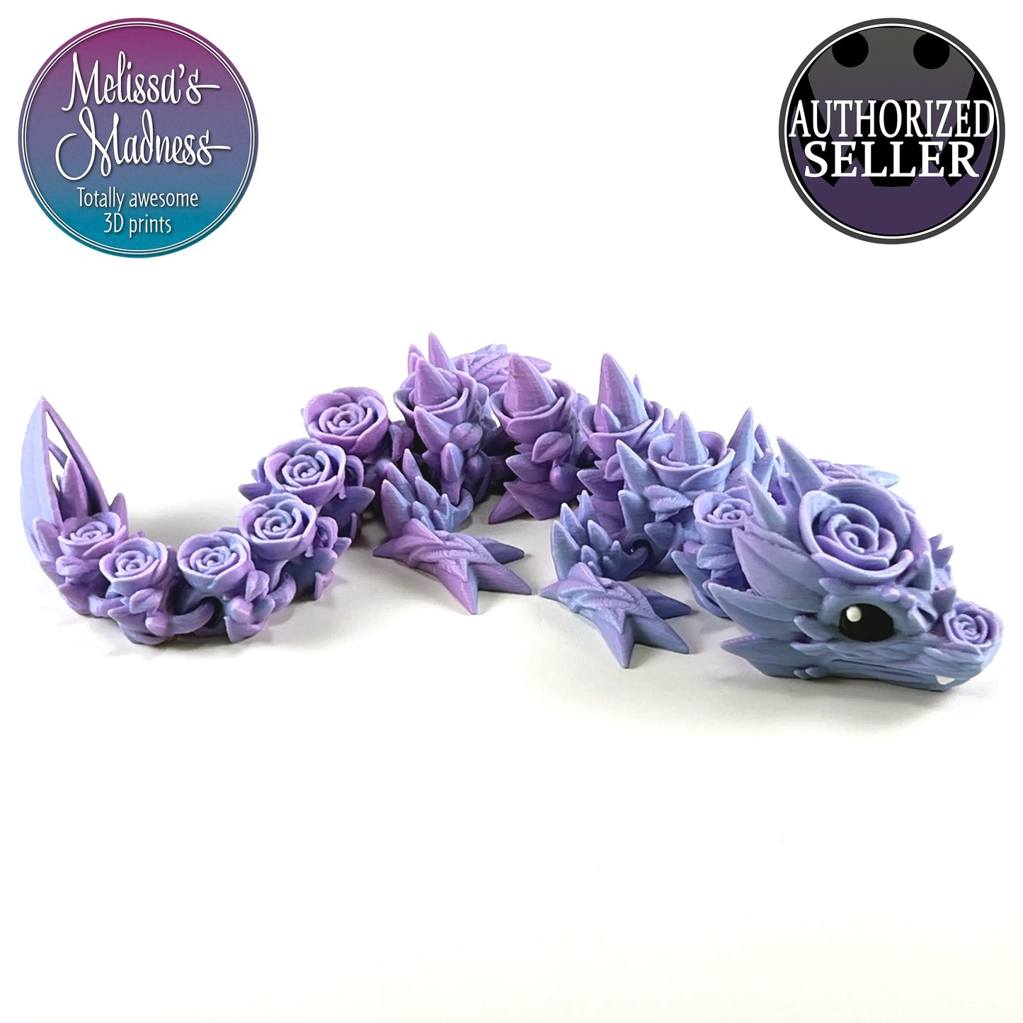 Rose Baby Dragon in Pink+Blue Shifting