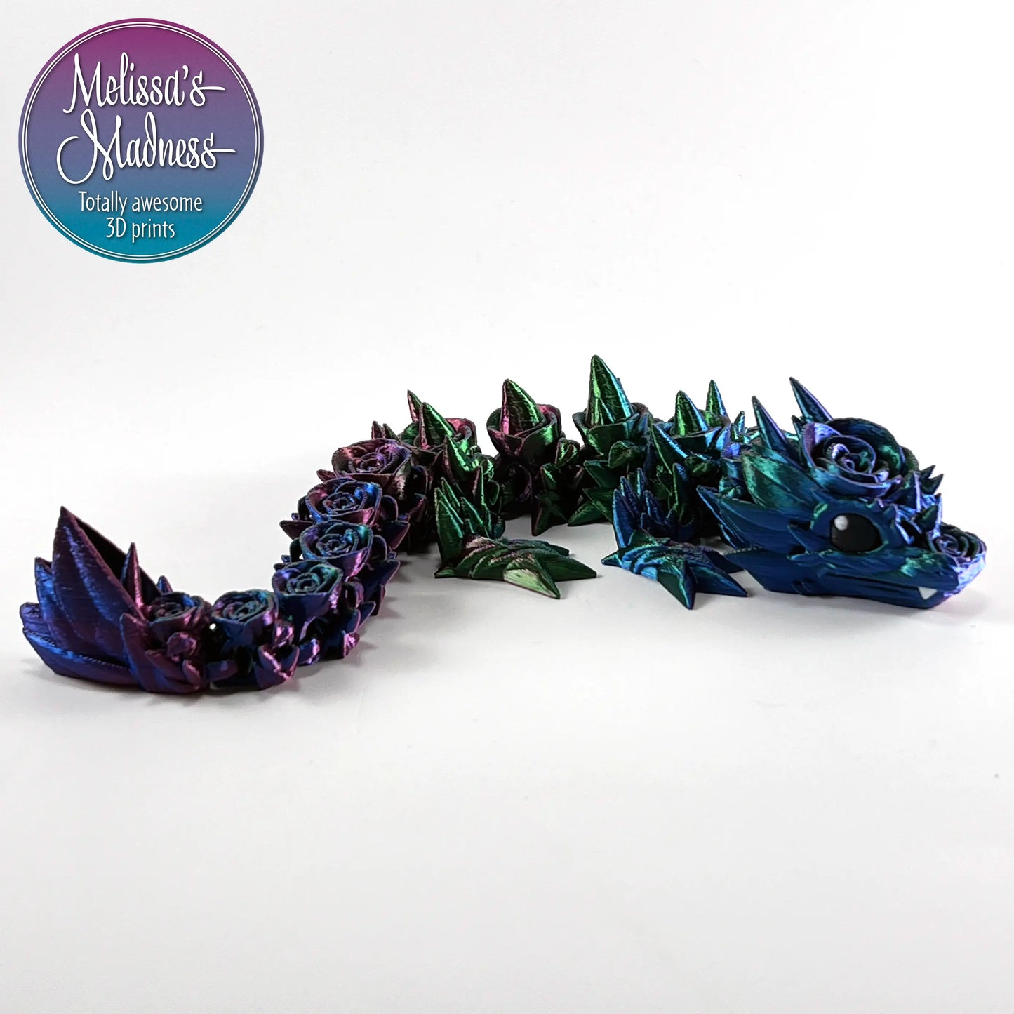Rose Baby Dragon in Red+Green+Blue Shifting
