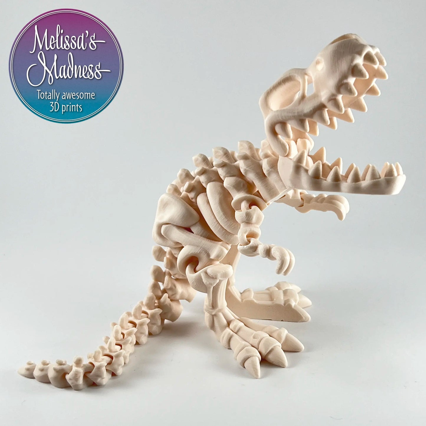 Tyrannosaurus Skeleton in Bone