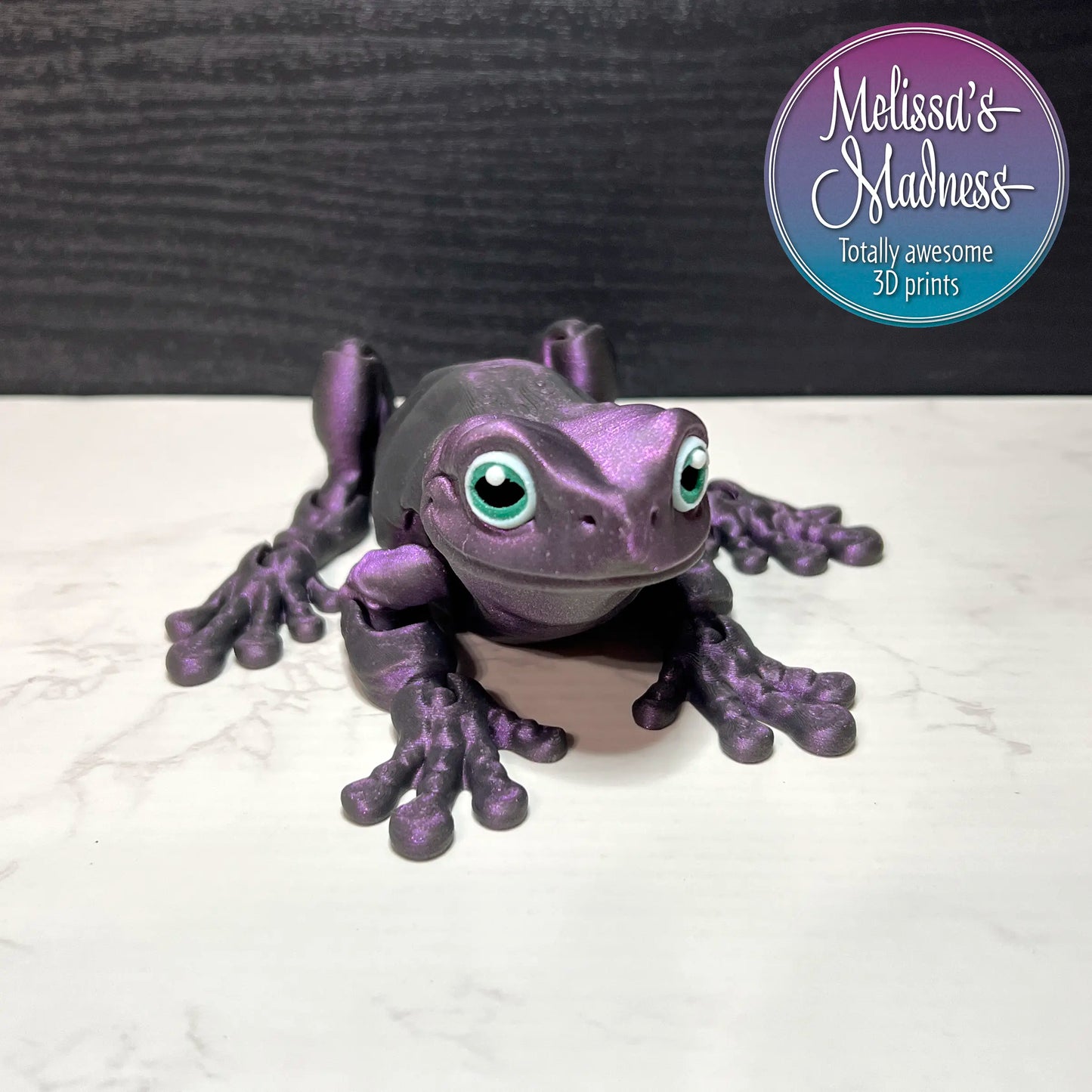White's Tree Frog in Purple Smoke
