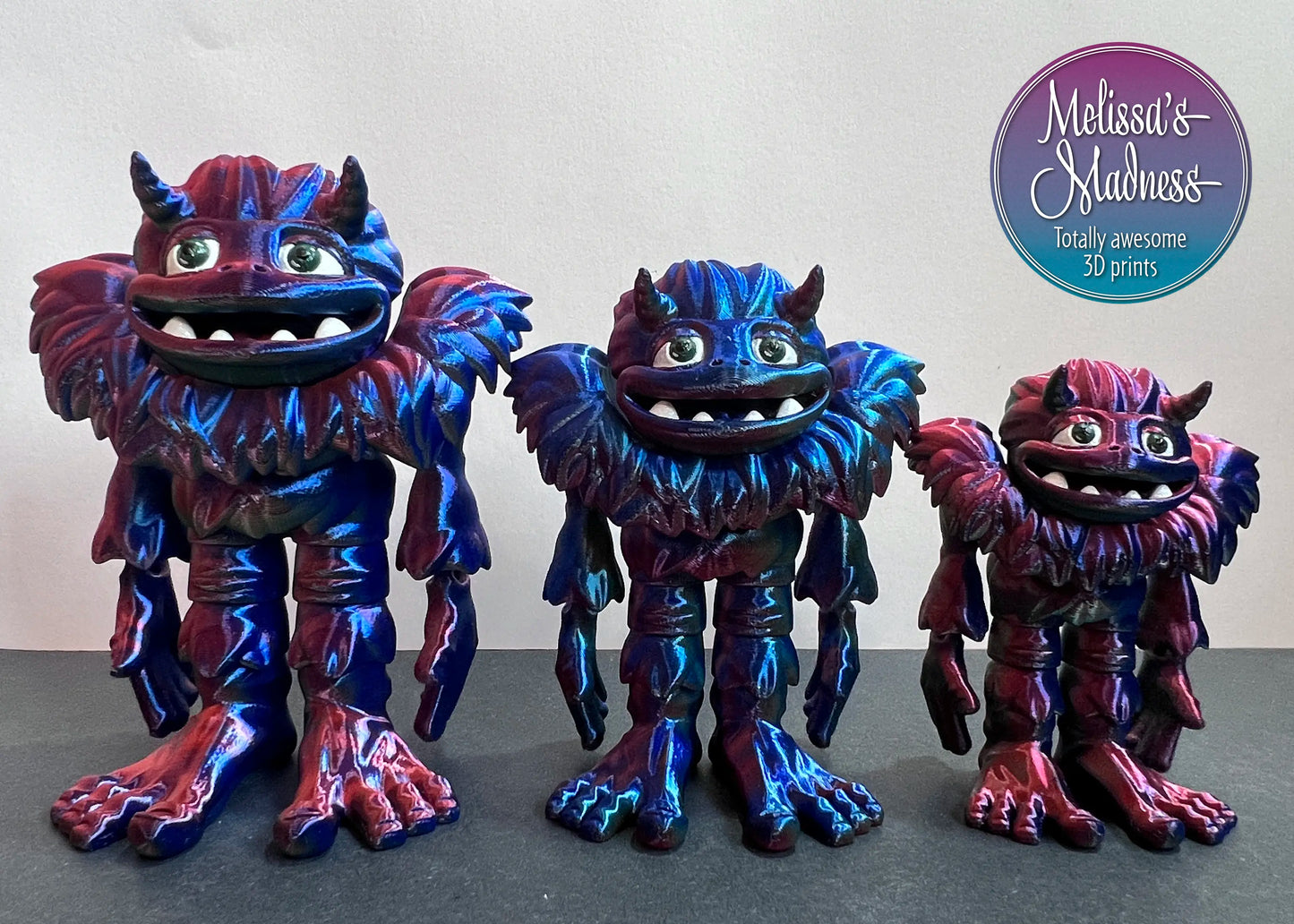 Yeti in Purple+Green+Copper Shifting
