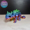 Ankylosaurus in Muted Rainbow