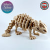 Ankylosaurus Skeleton in Basic Beige