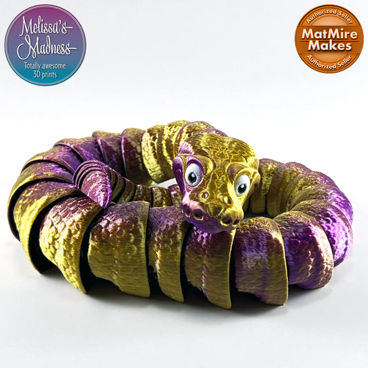 Ball Python Adult in Purple+Gold Shifting