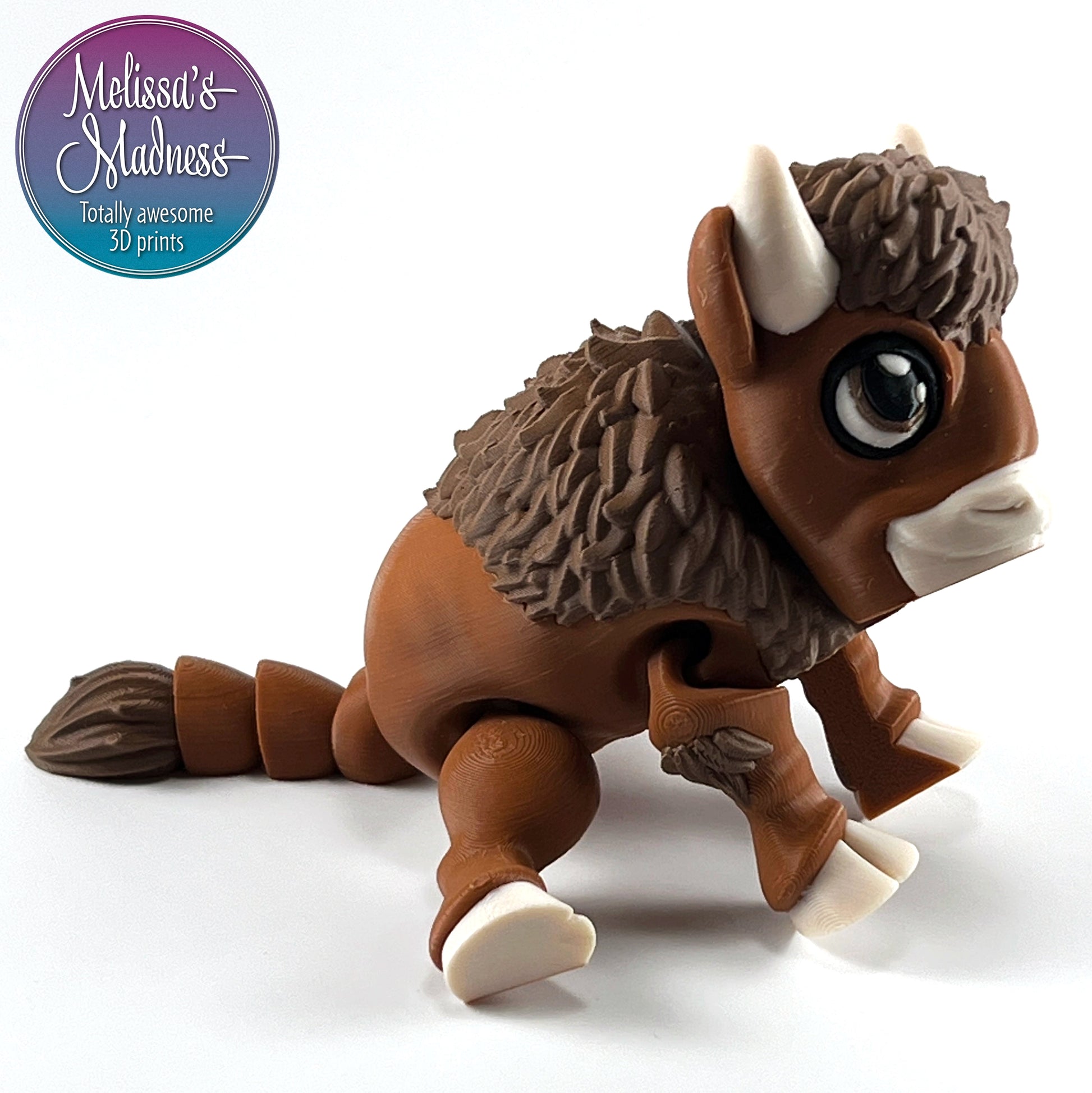 Bison in Brown & Walnut