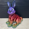 Bunny in Bright Rainbow