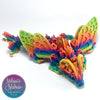 Butterfly Baby Dragon - Articulating 3D Printed Fantasy Figurine | Made in Montana | Cinderwing3D Design