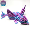 Butterfly Baby Dragon in Cotton Candy flexi figurine wholesale gift shop display piece
