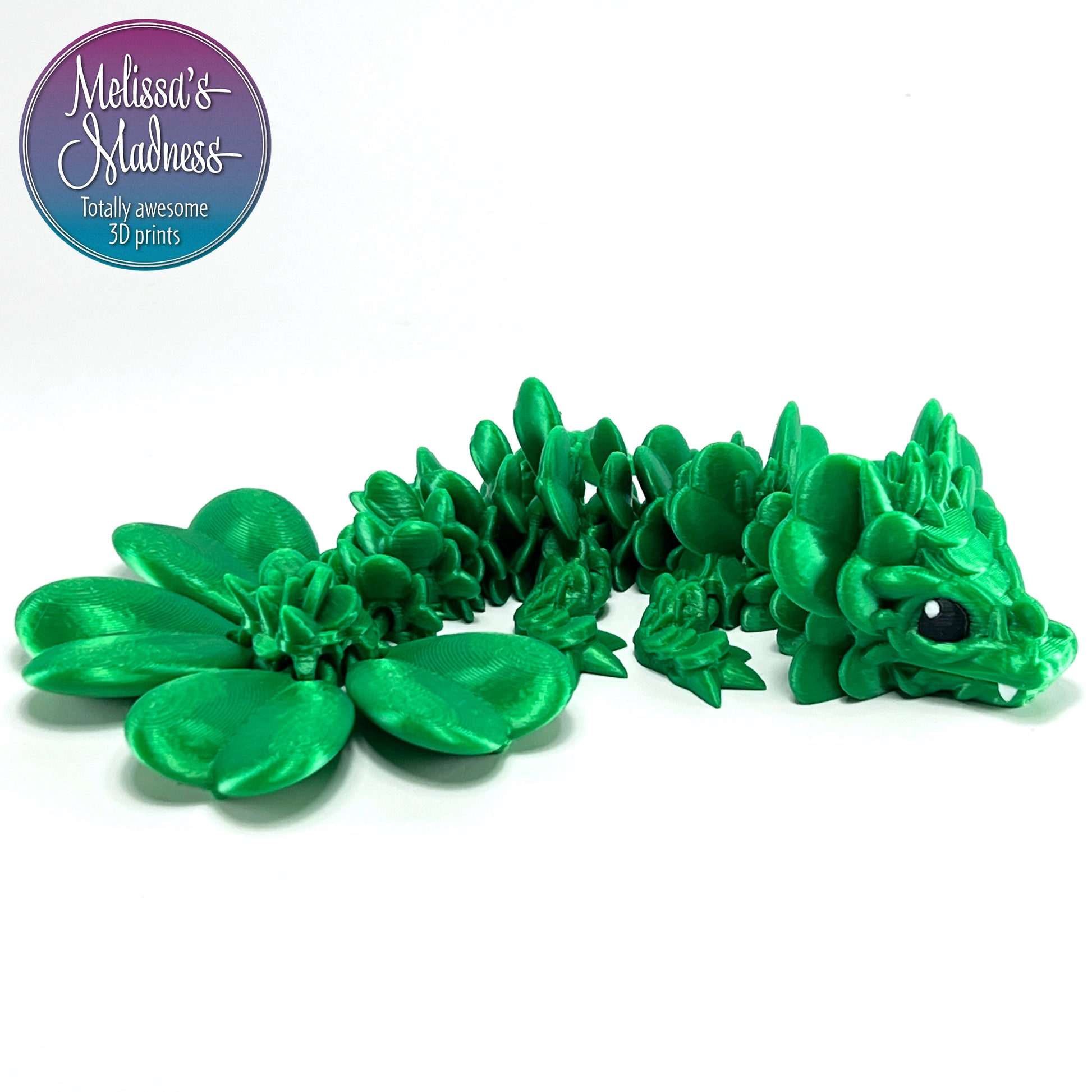 Clover Baby Dragon in Green