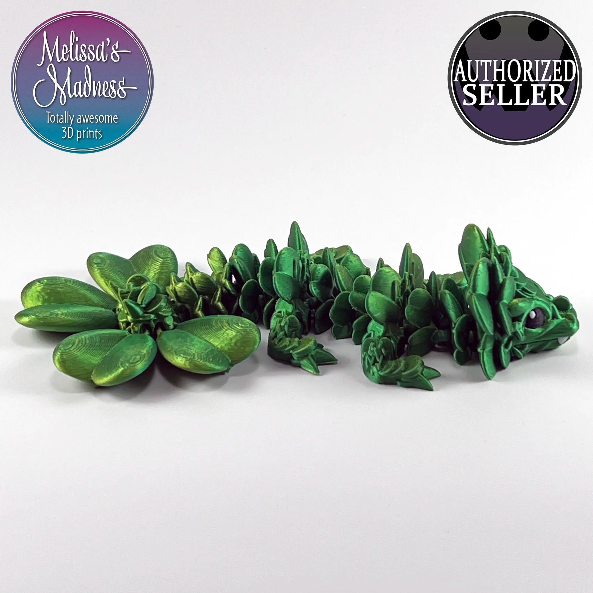 Clover Baby Dragon in Yellow+Green Shifting