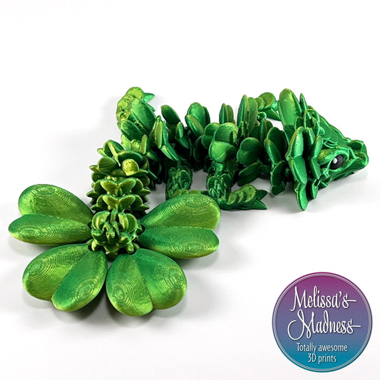 Clover Baby Dragon in Yellow+Green Shifting