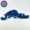 Crocodile Skeleton in Ocean