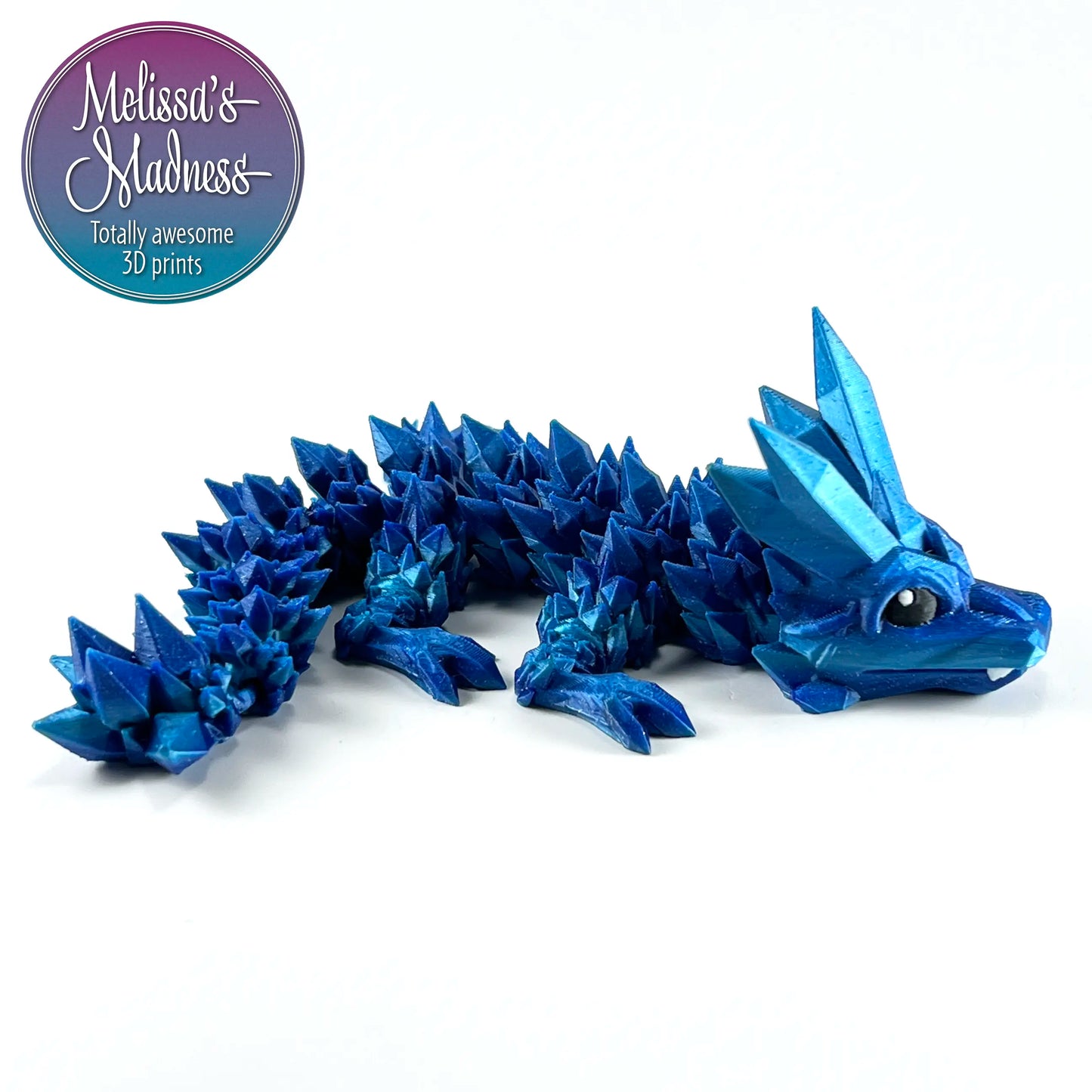 Crystal Baby Dragon in Ocean