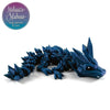 Crystal Baby Dragon in Twilight