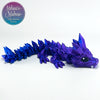 Crystal Baby Dragon in Blue+Purple Shifting