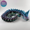Crystal Dragon in Pastel Rainbow
