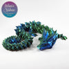 Crystal Dragon in Blue+Green Shifting