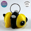 Cute Bee Keychain in Sparkling Solar