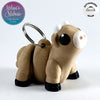 Cute Cow Keychain - Articulating 3D Printed Mammal Keychain | Made in Montana | Zou3D Design
