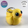 Cute Duck Keychain in Lemon