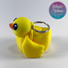 Cute Duck Keychain in Yellow