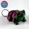 Cute Frog Keychain in Red+Green Shifting