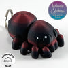 Cute Spider Keychain in Embers