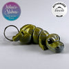 Cute Tyrannosaurus Rex Keychain in Silver+Gold Shifting