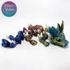 Easter Baby Dragon in Red+Yellow+Blue Shifting