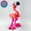 Flamingo in Pink with Pixie Perfect Legs & Petal Pink Beak