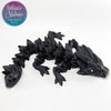 Gemstone Baby Dragon in Amethyst Sparkle