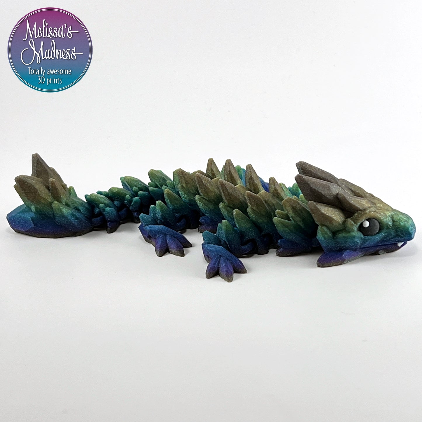 Gemstone Baby Dragon in Twinkle Chameleon