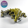 Gemstone Baby Dragon in Silver+Gold Shifting