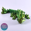 Gemstone Baby Dragon in Yellow+Green Shifting