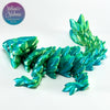 Gemstone Baby Dragon in Yellow+Blue Shifting