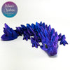 Gemstone Baby Dragon in Blue+Purple Shifting