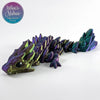 Gemstone Baby Dragon in Green+Purple+Yellow Shifting