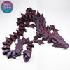 Gemstone Dragon - Articulating 3D Printed Fantasy Figurine | Made in Montana | Cinderwing3D Design