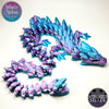 Gemstone Dragon - Articulating 3D Printed Fantasy Figurine | Made in Montana | Cinderwing3D Design
