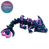 Heart Dark Baby Dragon in Dark Blue & Pixie Perfect
