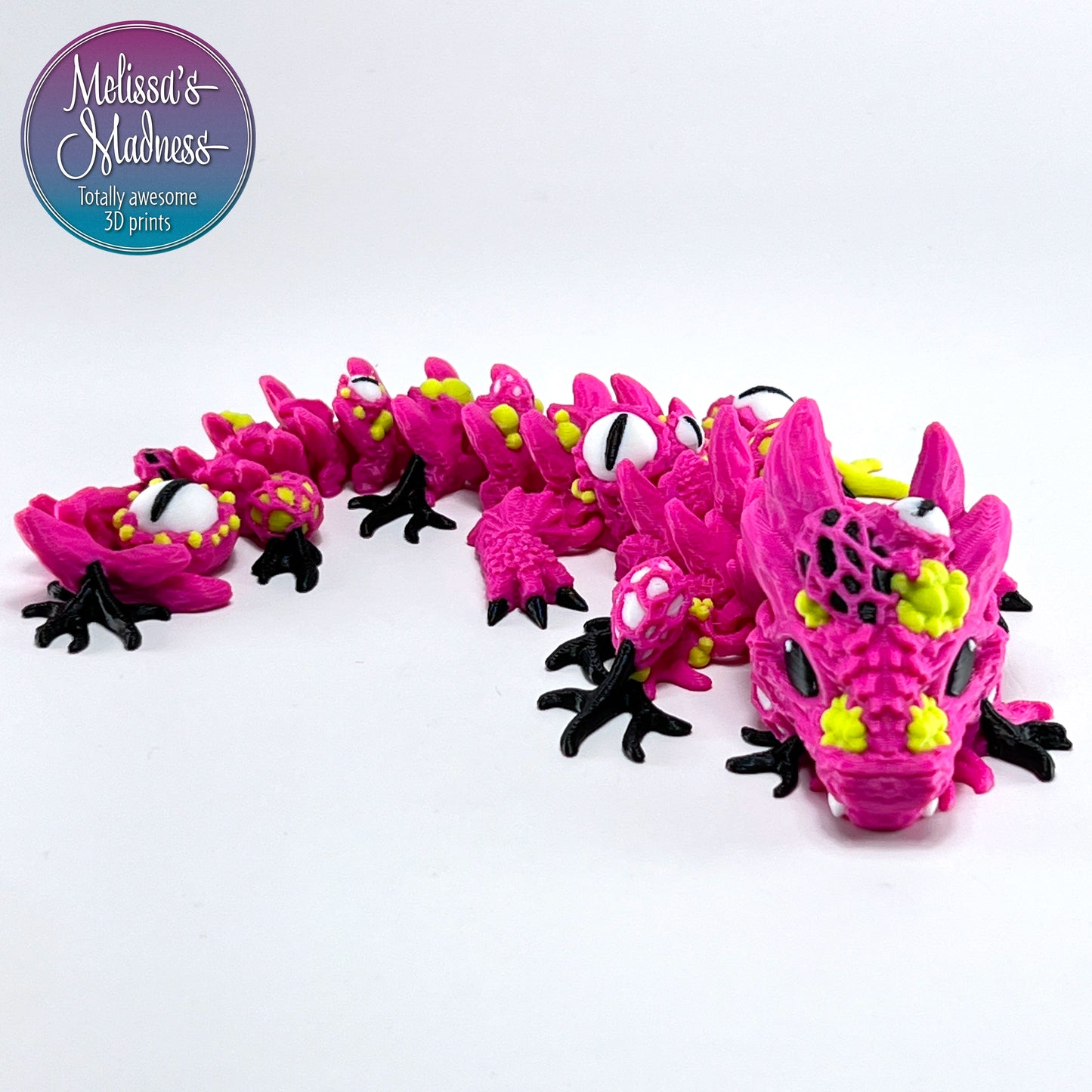 Infested Baby Dragon in Magenta & Toxicity