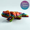 Mini Bearded Dragon in Fantasy Rainbow & Orange
